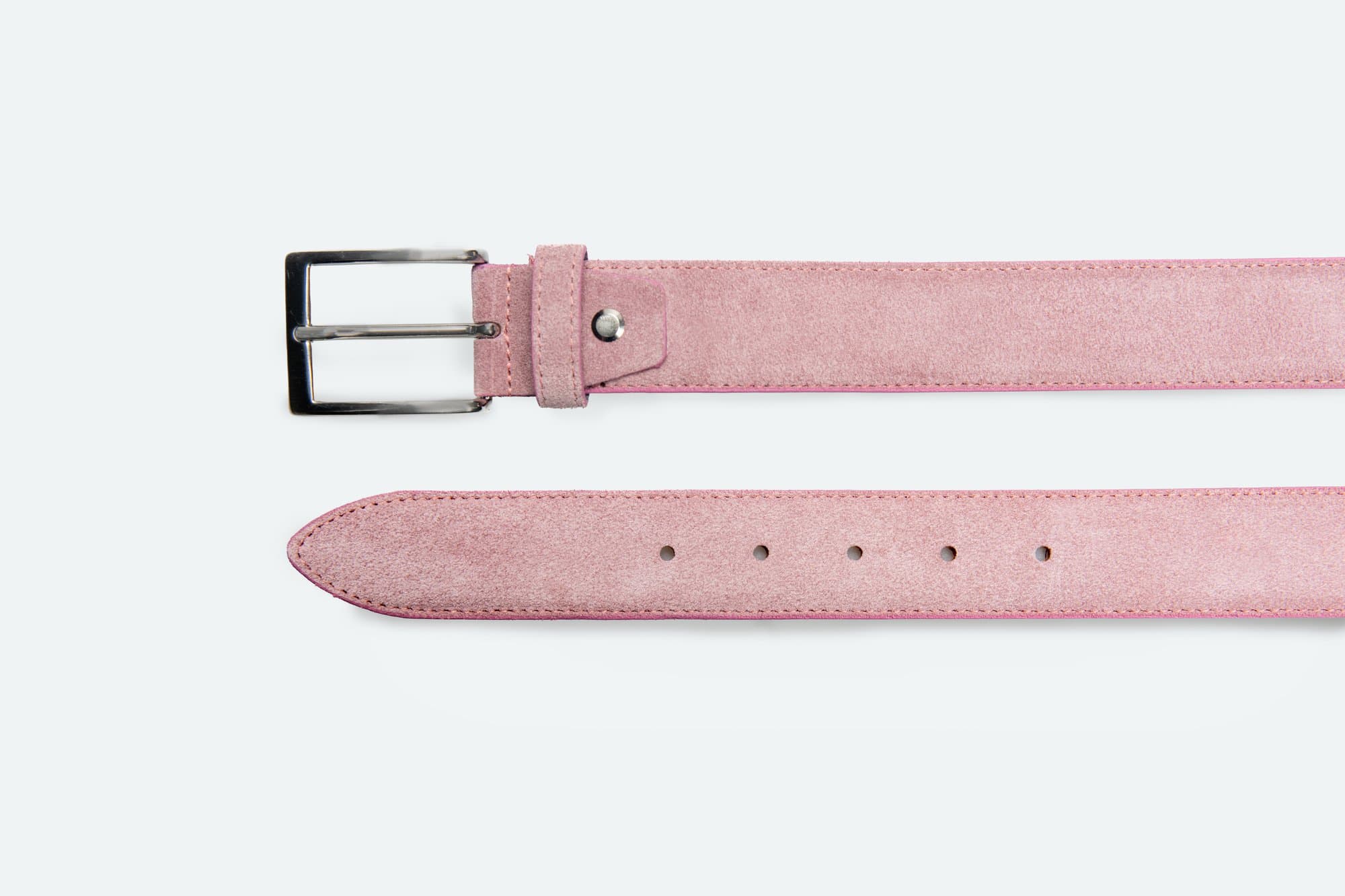 Officine Napoli Rosa Antico Suede Riem