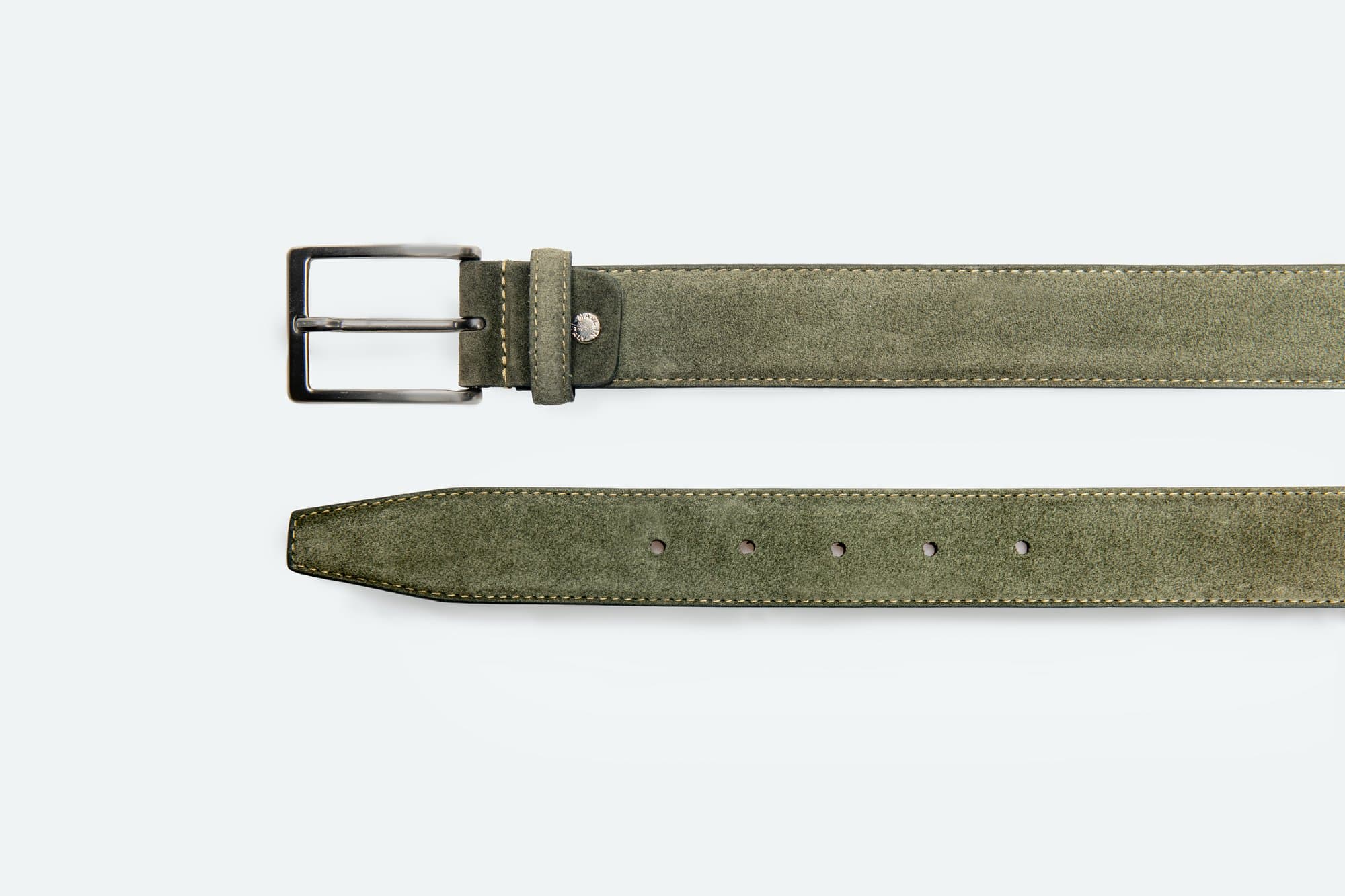 Officine Napoli Verde Suede Riem