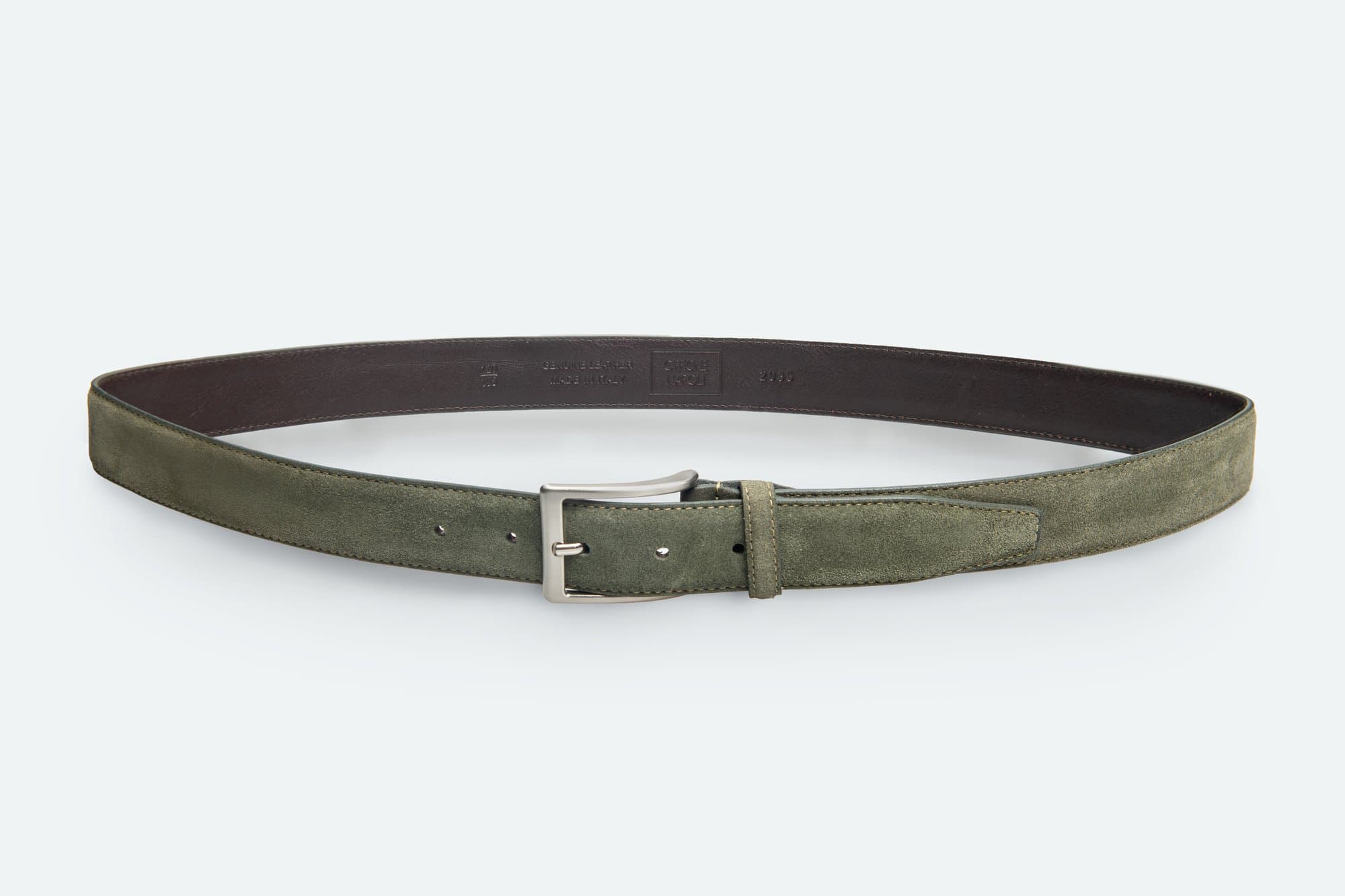 Officine Napoli Verde Suede Riem