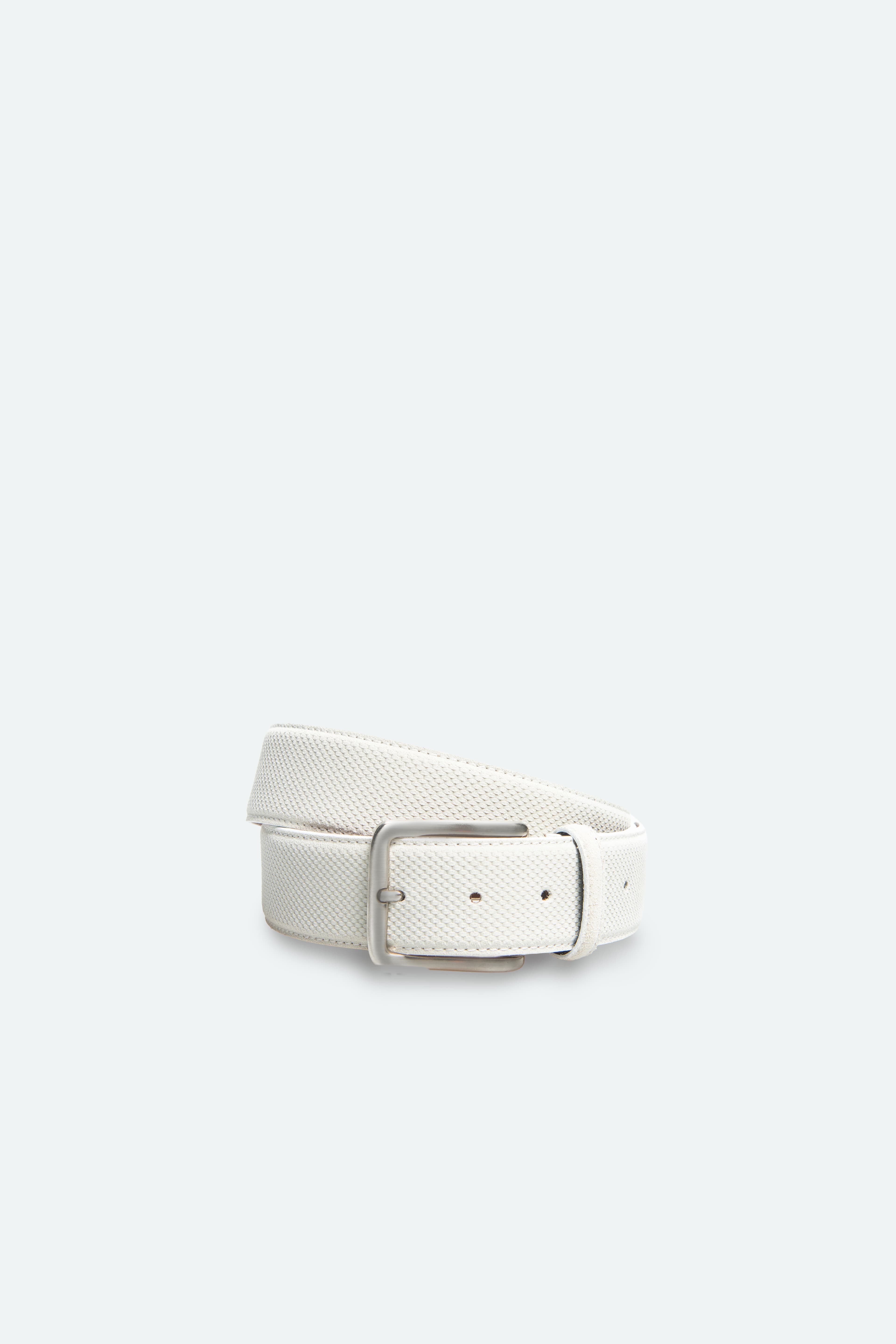 Officine Napoli bianco suede riem