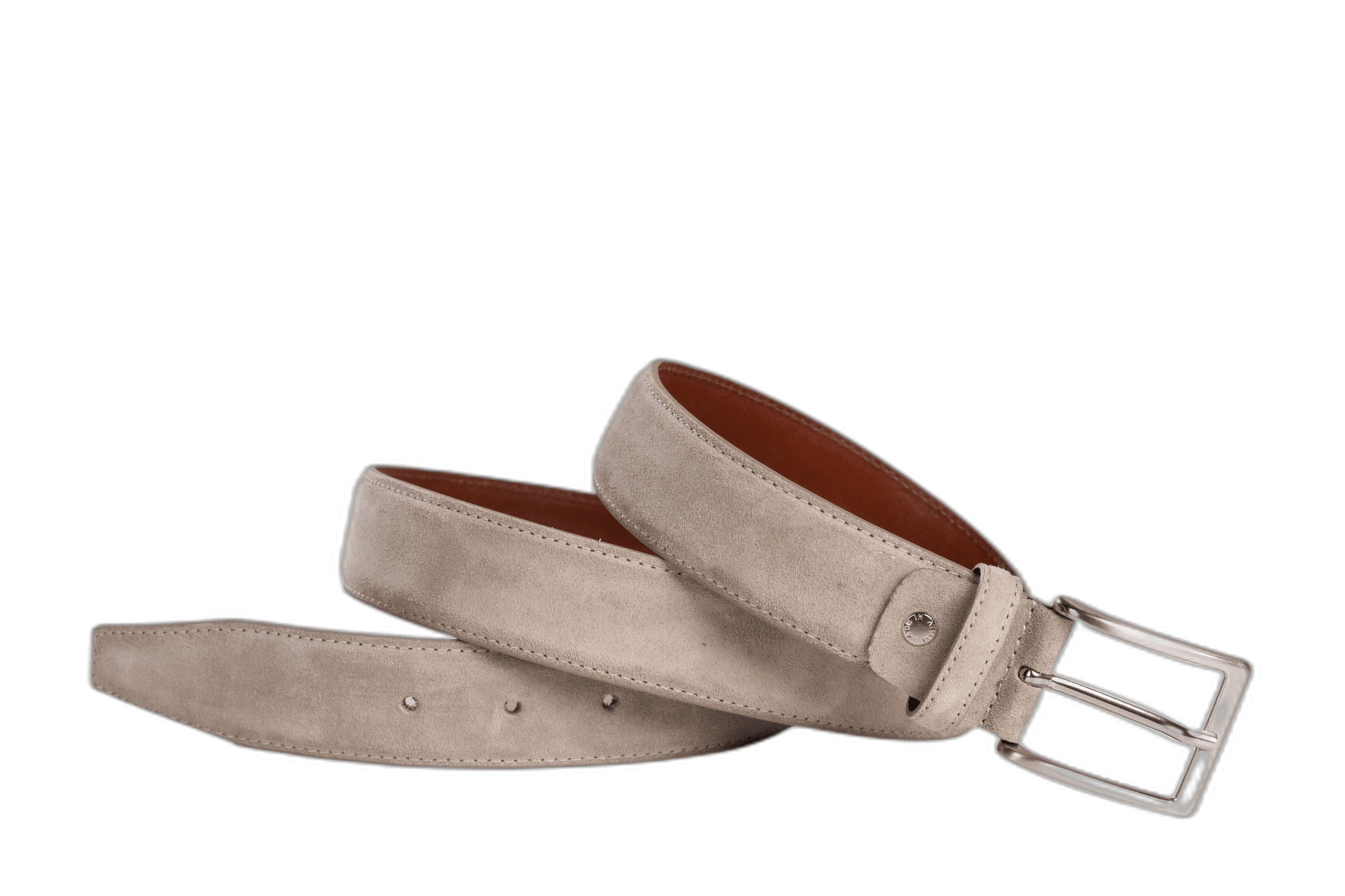 Officine Napoli Noisette Ceinture en Daim